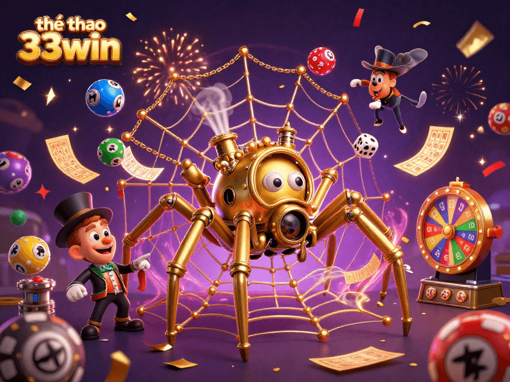 Experience thrilling luck with thể thao 33win, featuring steampunk themes and vibrant lottery elements.