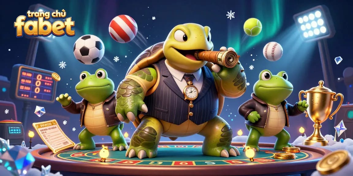 Engage with the exciting world of trang chủ fabet featuring a massive snapping turtle and bullfrog enforcers in action.