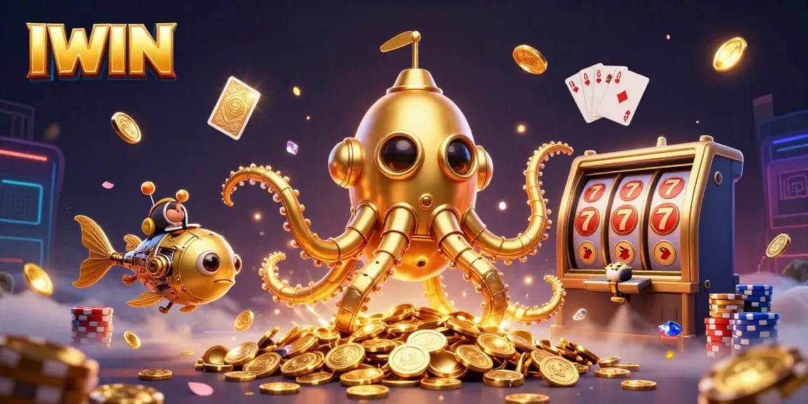 IWIN provides thrilling slot experiences with vibrant golden coins, dynamic jackpots, and engaging gameplay.
