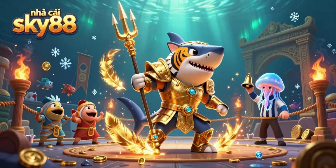 Experience thrilling bets at nhà cái sky88 with dynamic underwater casino action and lively gaming atmosphere.