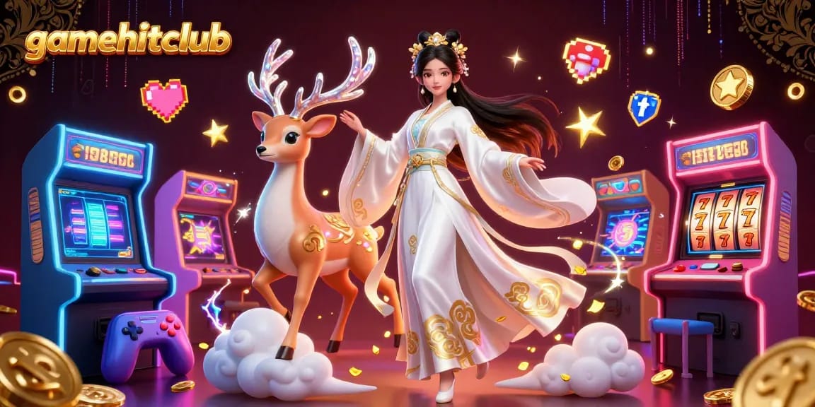 Engage with gamehitclub's vibrant online casino atmosphere featuring dynamic characters and immersive game elements.