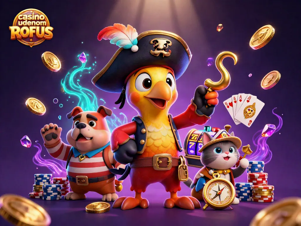 Experience the thrill of casino uden om ROFUS with engaging characters and dynamic gaming elements.