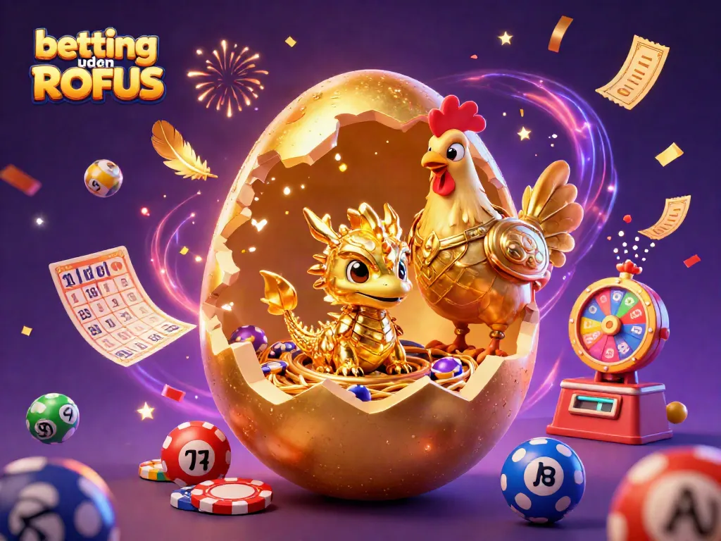 Experience thrilling betting uden ROFUS with a vibrant scene featuring a golden dragon and casino elements.