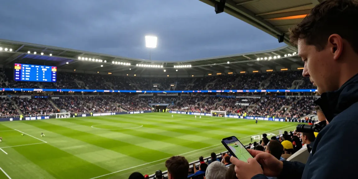 truc tiep bong da with betting predictions and match odds on screens in a stadium