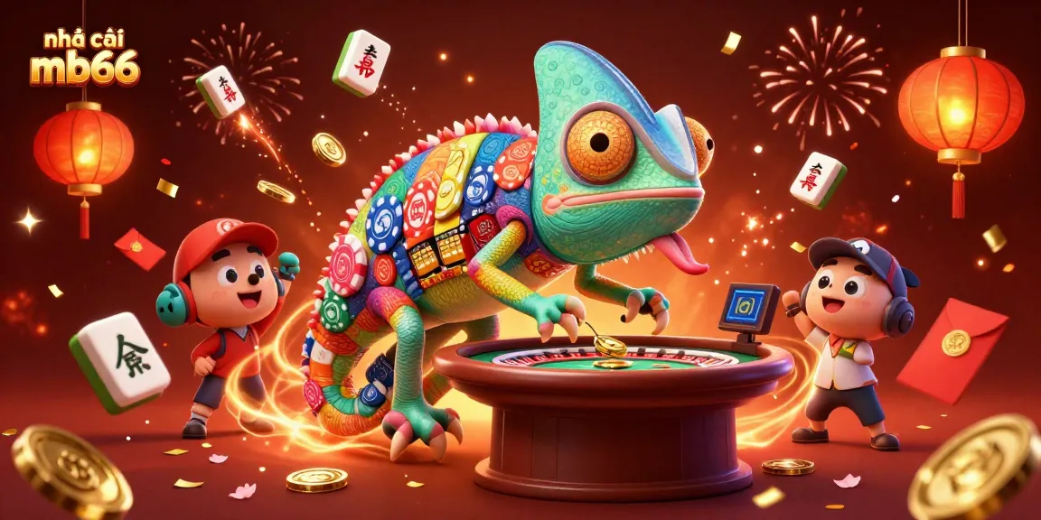Engage in thrilling games at nhà cái mb66 with dynamic chameleon casino action and festive elements.