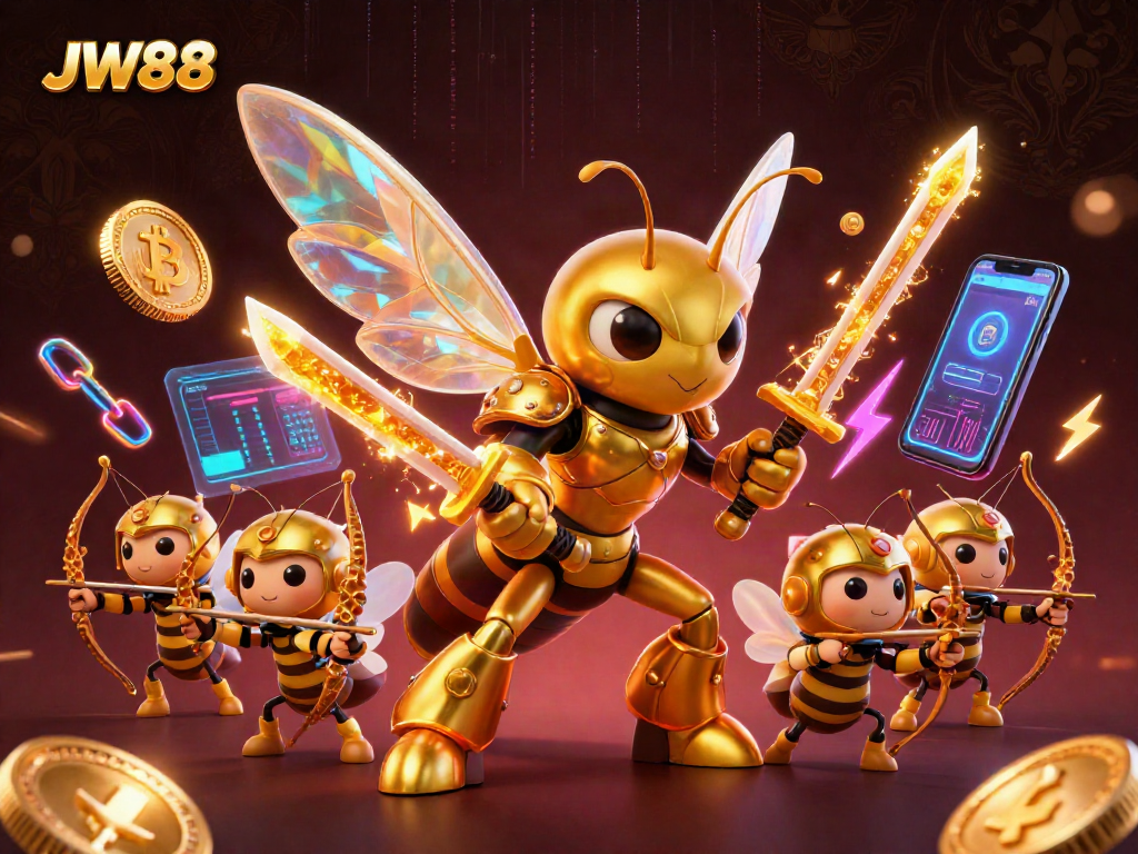 Engage with JW88 in an immersive, action-packed online casino world filled with vibrant gaming elements.
