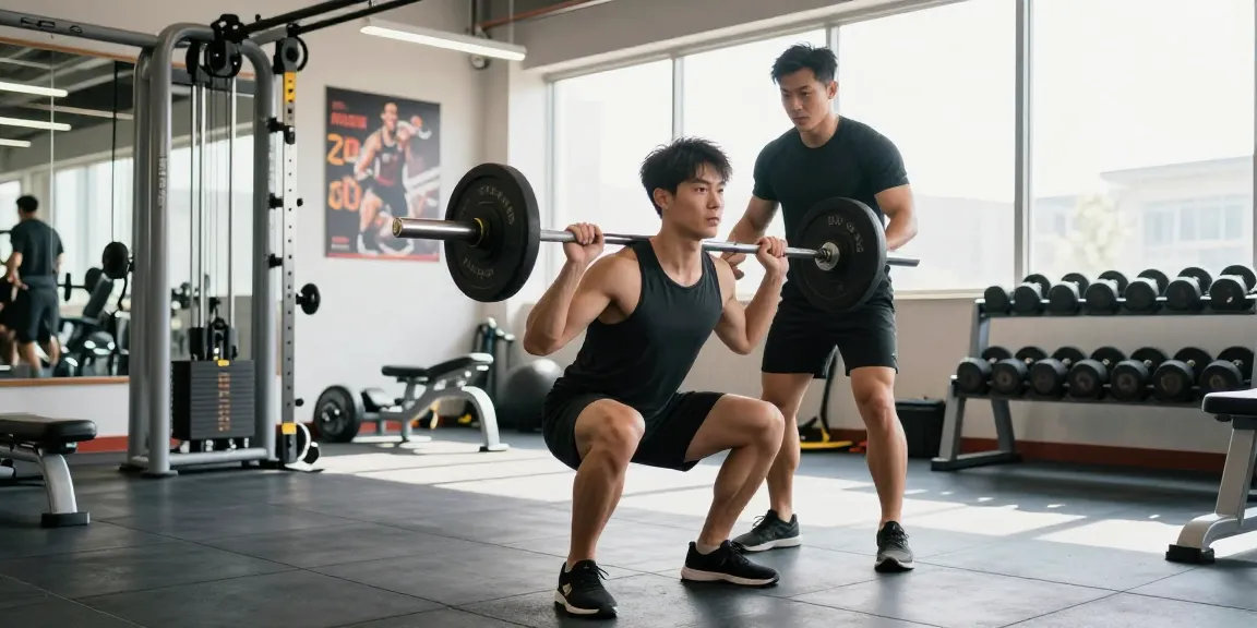 Fit individu traint in een moderne gym, met Prime Pharma Steroïden Winkel producten zichtbaar in de achtergrond voor optimale resultaten.
