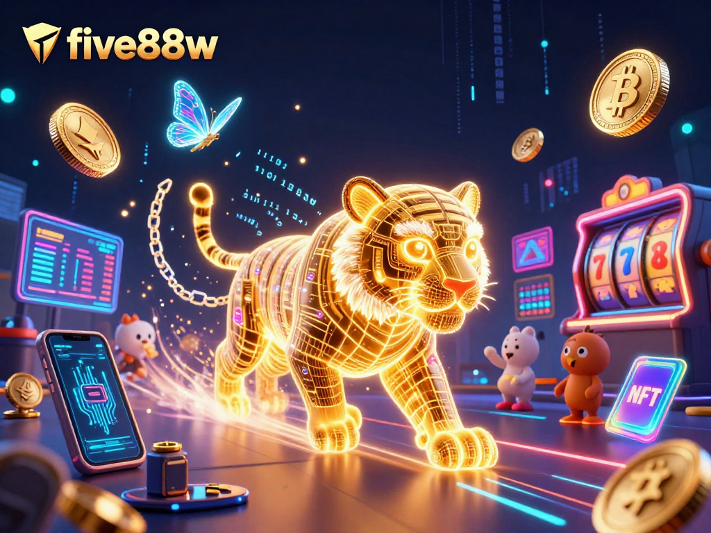 Join the excitement at five88w with dynamic gaming action and vibrant slot elements.