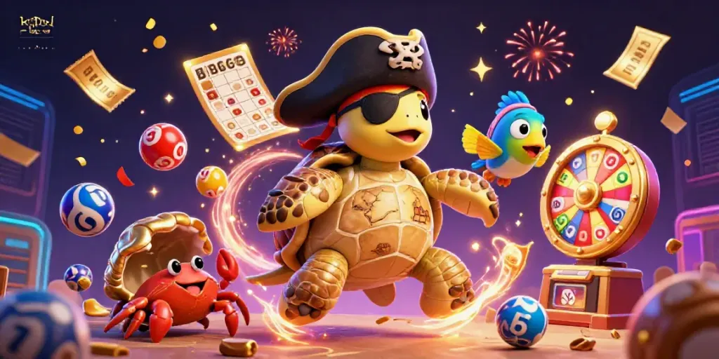 Engage with thrilling visuals showcasing kqbd chau a and dynamic gaming elements in a vibrant treasure scene.