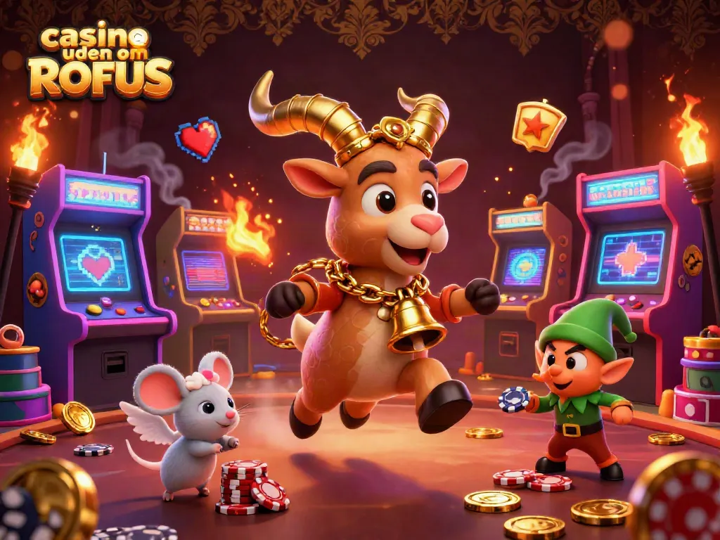 Join the excitement at casino uden om ROFUS with festive Krampus and engaging gameplay action.
