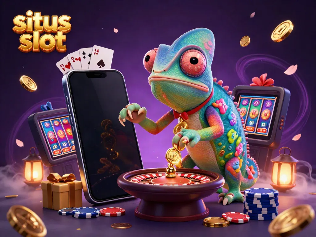 Experience thrilling slot gameplay at situs slot with our vibrant chameleon casino owner and dynamic gaming elements.