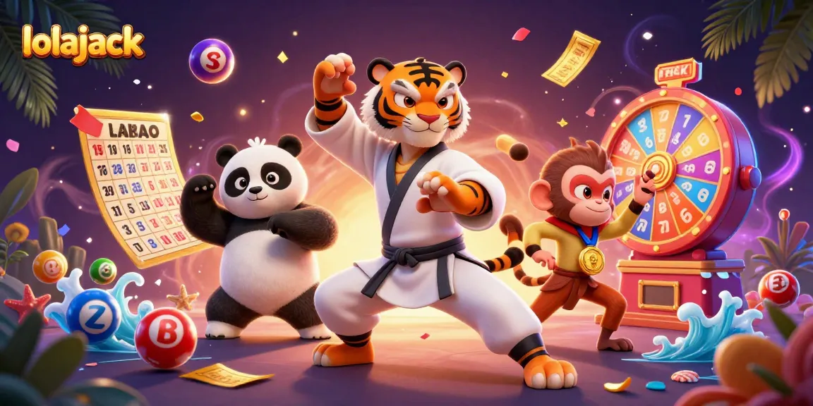 Engage and play at lolajack Casino with exciting games and dynamic visuals, showcasing thrilling lottery elements.